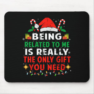 Mousepad Estar Relacionado A Mim Pijama Da Família De Natal