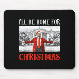Mousepad Estarei Em Casa Para Papais noeis De Natal Engraça