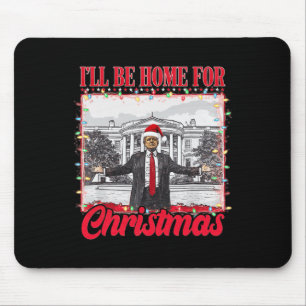 Mousepad Estarei Em Casa Para Papais noeis De Natal Engraça
