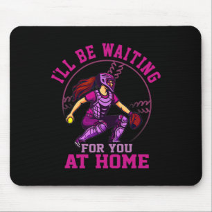 Mousepad Estarei Esperando por Você em Casa Softll Catcher
