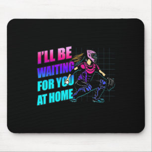 Mousepad Estarei Esperando Por Você Em Casa Teen Softll Cat