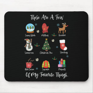 Mousepad Estas São Algumas Das Minhas Coisas Favoritas