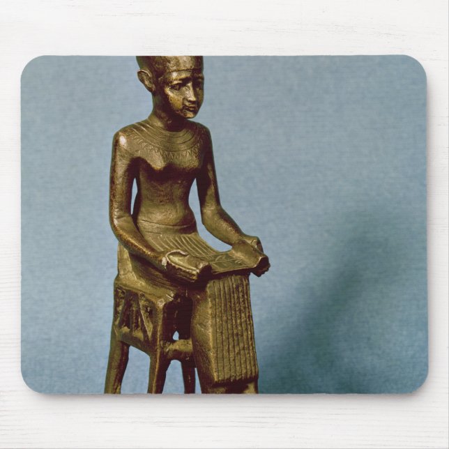 Mousepad Estátua assentada de Imhotep que guardara um (Frente)