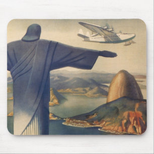 Mousepad Estátua Cristo Redentor, Rio De Janeiro, Brasil