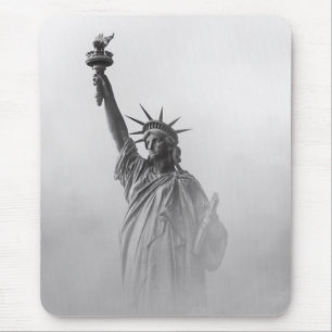 Mousepad Estátua da América Livre, Negra e Branca