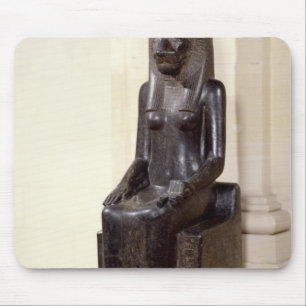 Mousepad Estátua da deusa leão-dirigida Sekhmet