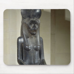 Mousepad Estátua da deusa leão-dirigida Sekhmet, do th