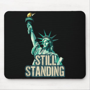 Mousepad Estátua da Liberdade Ainda em Pé Orgulho dos EUA