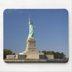 Mousepad Estátua da Liberdade na Ilha da Liberdade em Nova 