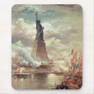 Mousepad Estátua da liberdade que ilumina o mundo