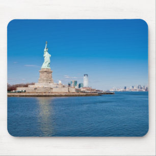 Mousepad Estátua da liberdade, Rio Hudson e Manhattan