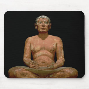 Mousepad Estátua de agachamento do escrevente