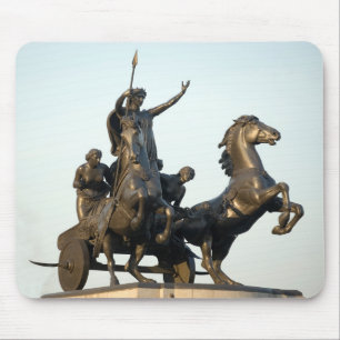 Mousepad Estátua de Boudicca na foto da lembrança de