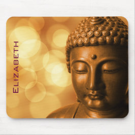 Mousepad Estátua de Bronze Buda Personalizada