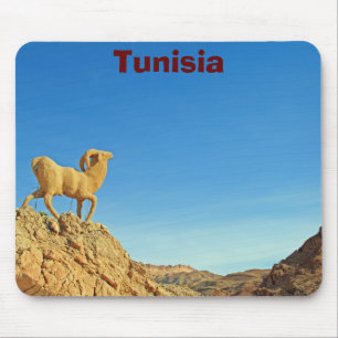 Mousepad Estátua de cabra da Tunísia