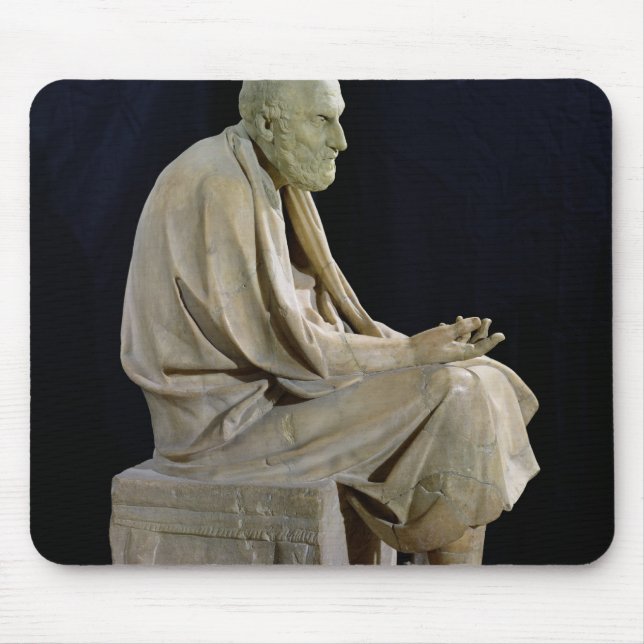 Mousepad Estátua de Chrysippus o filósofo grego (Frente)