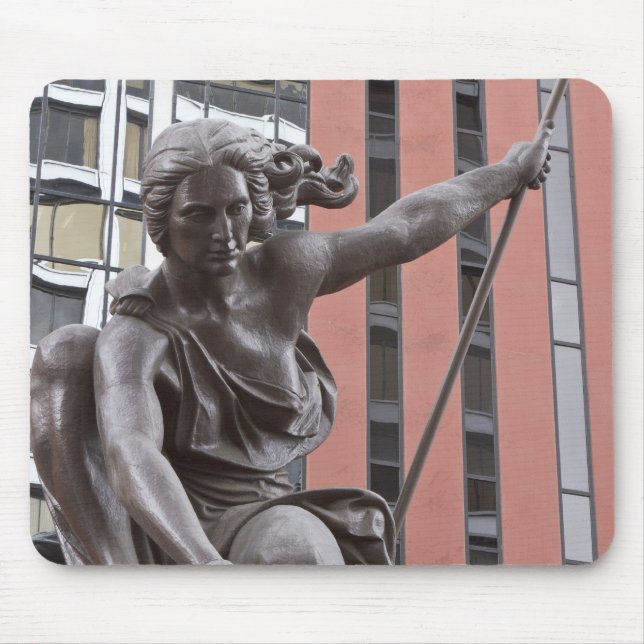 Mousepad Estátua de Portlandia, Portland, Oregon (Frente)