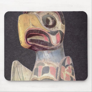 Mousepad Estátua de "Thunderbird" do Haida (madeira