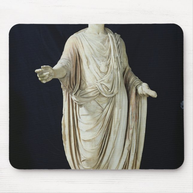 Mousepad Estátua de uma criança (Frente)