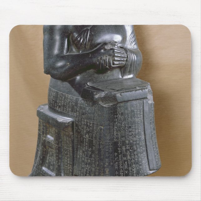 Mousepad Estátua decapitado do príncipe Gudea como (Frente)