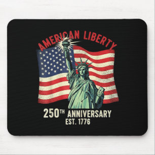Mousepad Estátua do 250º aniversário da liberdade americana