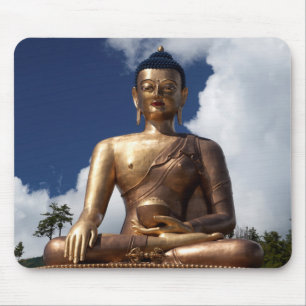 Mousepad Estátua do Buda Sentado