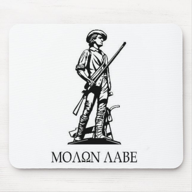 Mousepad Estátua do Minuteman (Frente)