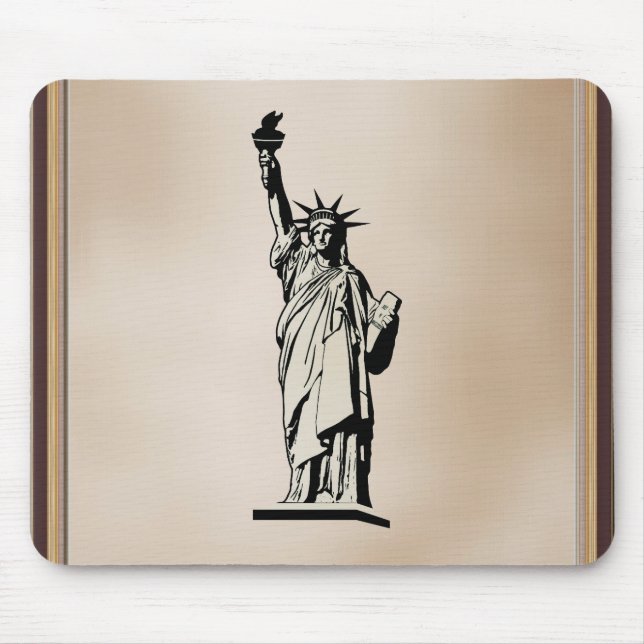 Mousepad Estátua do Mouse da Liberdade (Frente)