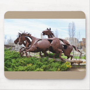 Mousepad Estátua dos cavalos