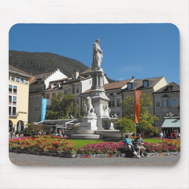 Mousepad Estátua em Bolzano Itália (Frente)
