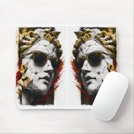 Mousepad Estatua Legal com Óculos de Sol – Sabedoria Antiga