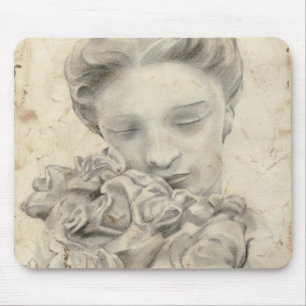 Mousepad Estátua no Jardim I