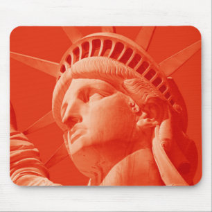 Mousepad Estátua Vermelha da Liberdade