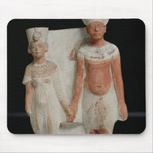 Mousepad Estatueta de Amenophis IV e de Nefertiti