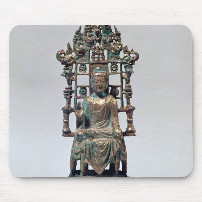 Mousepad Estatueta de Buddha na meditação, Tang (Frente)