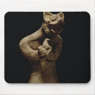Mousepad Estatueta de um demónio Leão-Dirigido,