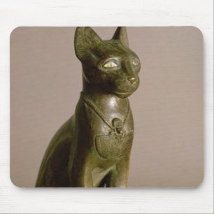 Mousepad Estatueta de um gato que representa a deusa Bastet