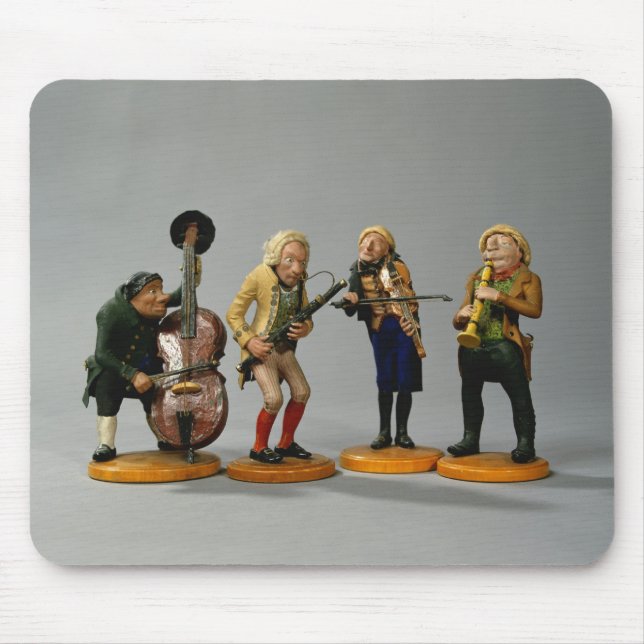 Mousepad Estatuetas da caricatura dos músicos (Frente)