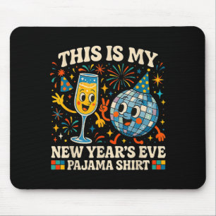 Mousepad Este É Meu Pijama De Réveillon Divertido Presente