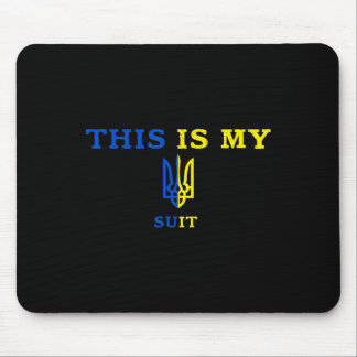 Mousepad Este É Meu Terno, Não Estou Jogando Cartas, Engraç
