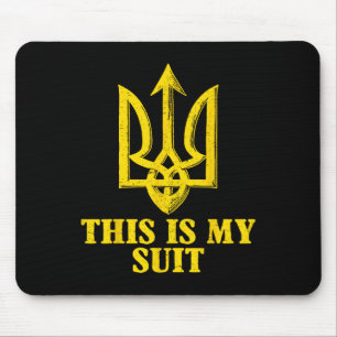Mousepad Este É Meu Terno Não Estou Jogando Cartas Zelensky