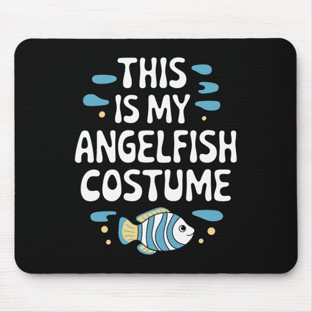 Mousepad Este É O Meu Custo Simples Do Dia Das Bruxas De An (Frente)