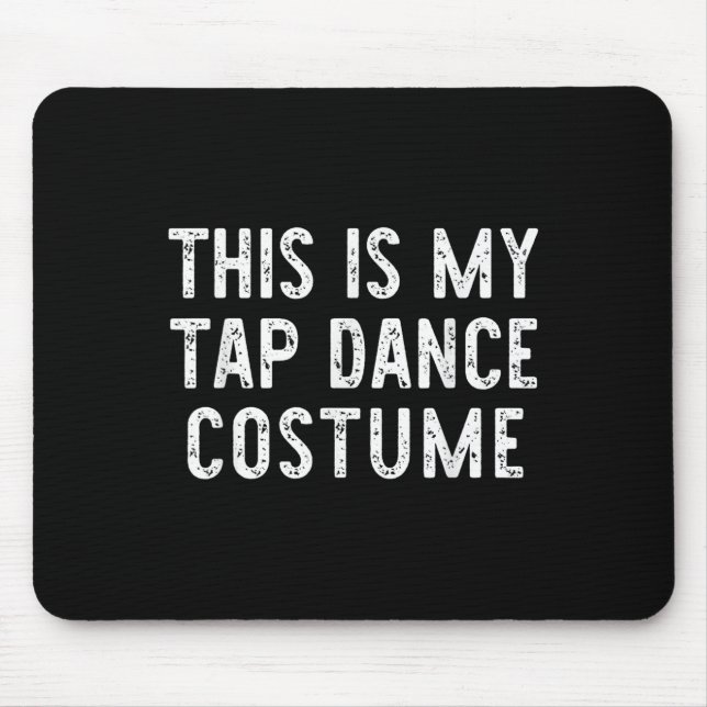 Mousepad Este É O Meu Fecho De Dança Fácil No Halloween (Frente)