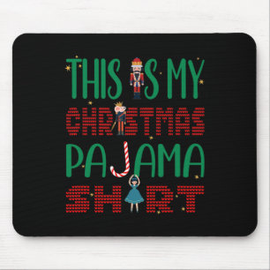 Mousepad Este É O Meu Natal Pajama Engraçada A Correspondên