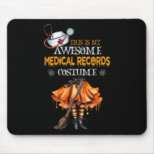 Mousepad Este É O Meu Registro Médico De Halloween