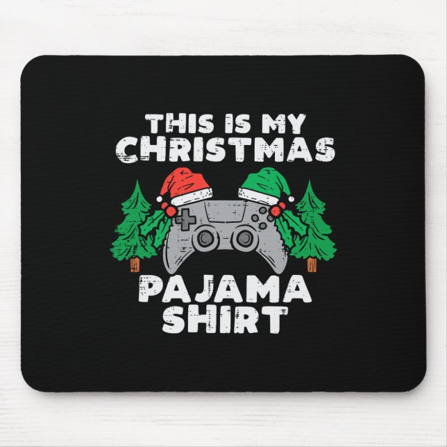 Mousepad Este É O Meu Video games De Natal, Rapazes X (Frente)