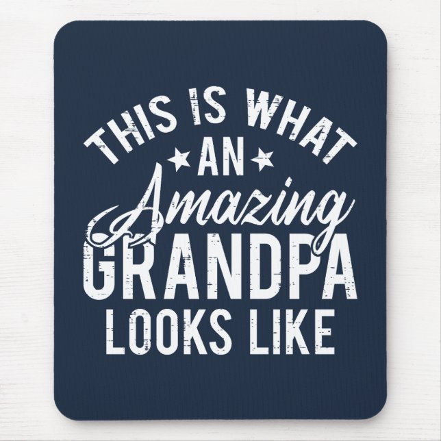 Mousepad Este é o Presente de um Avô Incrível (Frente)
