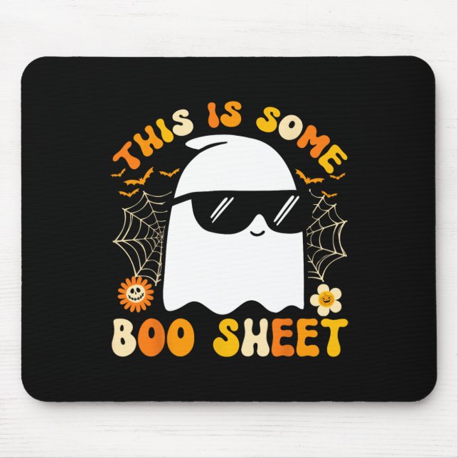 Mousepad Este É Um Folheto De Boas Folhas De Halloween Engr (Frente)