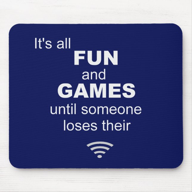 Mousepad Esteira de perda do rato do Internet de WiFi - (Frente)