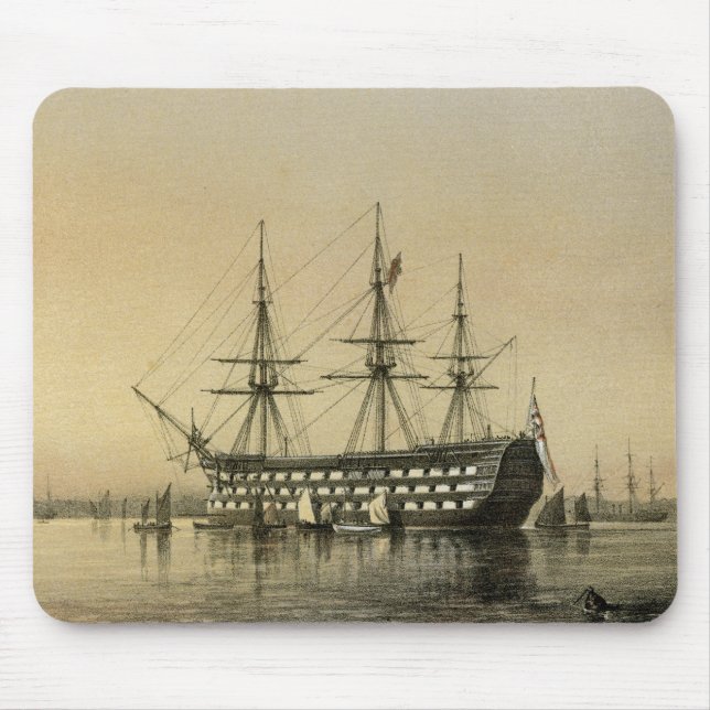 Mousepad Esteira do rato da HMS Victory (Frente)